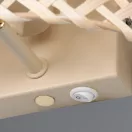 Trio R20101026 Bina 1xE27, 19x10,5cm, kapcsolós fali lámpa