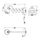 Trio R20321031 Scissor falikar