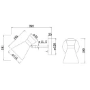 Trio R20781731 Enzo spot lámpa