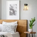 Trio R21861736 Alice 1xE27, 35,5x20cm, kapcsolós fali lámpa