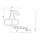 Trio R23701100 Cerise dekorációs lámpa