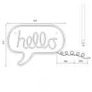 Trio R23711100 Hello dekorációs lámpa