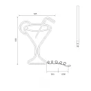 Trio R23731100 Cheers dekorációs lámpa