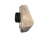 Trio R25991126 Lira 19x18,5cm, 140lm, 3000K, akkumulátors, érintőkapcsolós, fényerőszabályzós fali lámpa