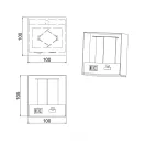 Trio R27759187 Talent fali lámpa