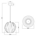 Trio R30473001 Pumpkin függeszték