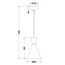 Trio R30781032 Enzo függeszték