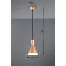 Trio R30781065 Enzo fém, 1xE27 függesztett lámpa