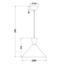 Trio R30781931 Enzo függeszték