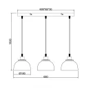 Trio R30813032 Punch függeszték