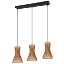 Trio R31833026 Bijou 3xE27, 75x150cm függesztett lámpa