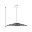 Trio R36291032 Fleure 1xE27, 87x150cm függesztett lámpa