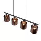 Trio R36304064 Jason 4xE14, 75x12x150cm függesztett lámpa