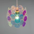 Trio R36711053 Iride irizáló, 1xE27 függesztett lámpa