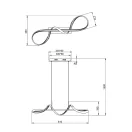 Trio R37091131 Perugia függeszték