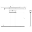 Trio R37882176 Odio függeszték