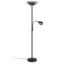 Trio R40063132 Gerry 2xE27+1xE14, 180x34cm, kapcsolós, flexibilis olvasókaros  álló lámpa