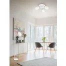 Trio R41571031 Bidar 1xE27, 147x40cm taposó kapcsolós  álló lámpa