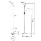Trio R44561107 Moreno álló lámpa