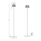 Trio R47706132 Suarez kültéri álló lámpa