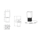 Trio R50131001 Ping éjjeli lámpa