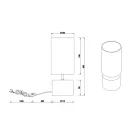 Trio R50171930 Woody asztali lámpa