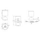 Trio R50351025 Luci éjjeli lámpa