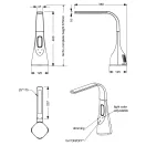 Trio R50381101 Vento íróasztali lámpa