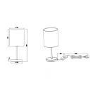 Trio R50491080 Jerry asztali lámpa