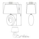 Trio R50511089 Taba éjjeli lámpa