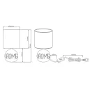 Trio R50651025 Esna éjjeli lámpa