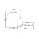 Trio R50811032 Punch asztali lámpa