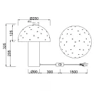 Trio R51361031 Seta éjjeli lámpa
