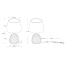 Trio R51531044 Ariana asztali lámpa