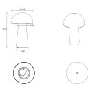 Trio R52176102 Lennon kültéri asztali lámpa