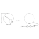 Trio R5220-07 Pingpong asztali lámpa