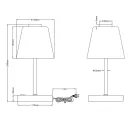 Trio R52541907 Emmy éjjeli lámpa