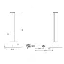 Trio R52571100 Leia éjjeli lámpa