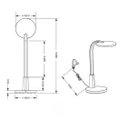 Trio R52671102 Sally íróasztali lámpa