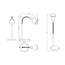 Trio R52711187 Arras íróasztali lámpa