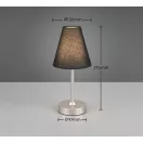 Trio R53621102 Kenny akkumulátoros, fényerőszabályzós, 140m, 3000K asztali lámpa