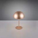 Trio R54891165 Munoz 21x13cm, 120lm, 3000K, akkumulátors, érintőkapcsolós, fényerőszabályzós lámpa