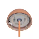 Trio R55601140 Ortiz 20x9cm, 150lm, 3000K, akkumulátoros, érintőkapcsolós, fényerőszabályzós, IP44 asztali lámpa