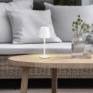 Trio R55961131 Diaz 21x8,5cm, 160lm, 2700-6500K, akkumulátoros, érintőkapcsolós, fényerőszabályzós, IP44 asztali lámpa