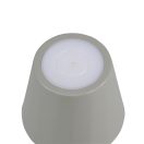 Trio R55961177 Diaz 21x8,5cm, 160lm, 2700-6500K, akkumulátoros, érintőkapcsolós, fényerőszabályzós, IP44 asztali lámpa