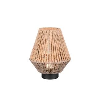   Trio R55991126 Lira 22x18,5cm, 140lm, 3000K, akkumulátors, érintőkapcsolós, fényerőszabályzós asztali lámpa