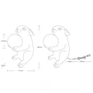 Trio R56511079 Rabbit 1xG9 asztali lámpa