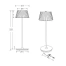 Trio R57706110 Suarez kültéri asztali lámpa