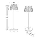 Trio R57706132 Suarez kültéri asztali lámpa