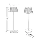 Trio R57706149 Suarez kültéri asztali lámpa